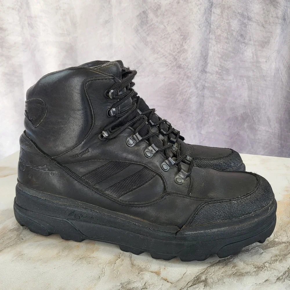 LEGENDS x Indy Soo Goodyear Waterproof Boots Men's Size 12 Black
